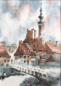 20、チェスキークルムロフ_31×43