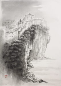 22、ドゥブロヴニク要塞_39×53