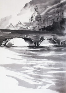 6、聖母教会波の綾_56×75_2010年